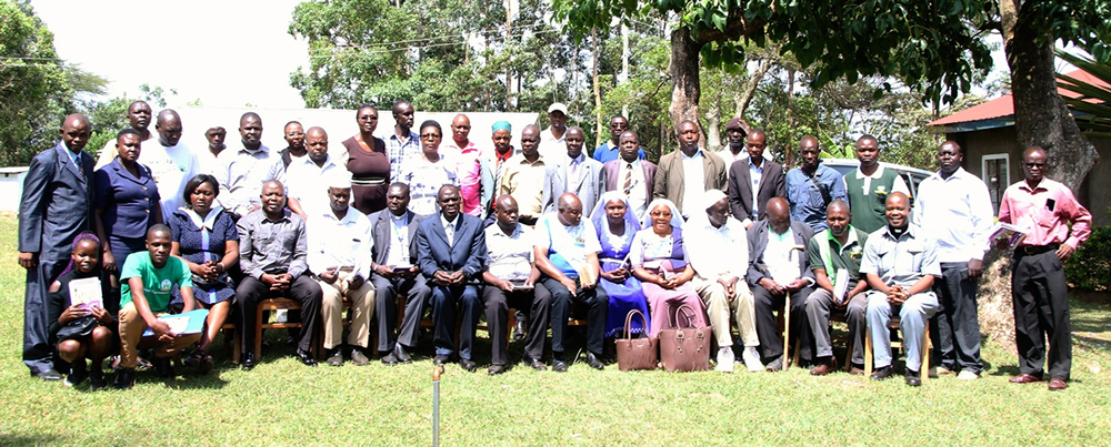 A group photo of MAHIWRUA members with other stakeholders at the Maragoli Hills