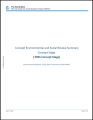 NCSCR Project - Concept Environmental and Social Review Summary - Concept Stage (ESRS Concept Stage)
